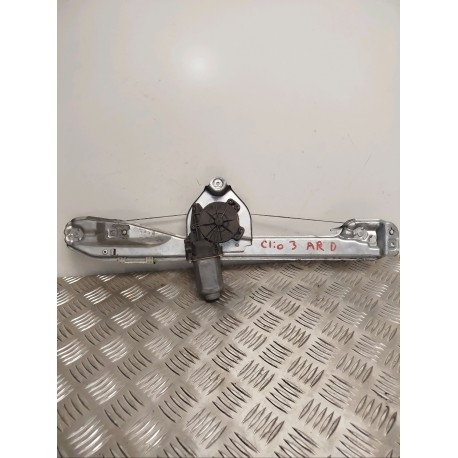 MECANISME+MOTEUR LEVE-GLACE AR D RENAULT CLIO 3