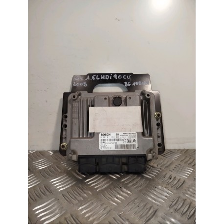 CALCULATEUR MOTEUR CITROEN C4 - 1 PHASE 1  1.6HDI 2005