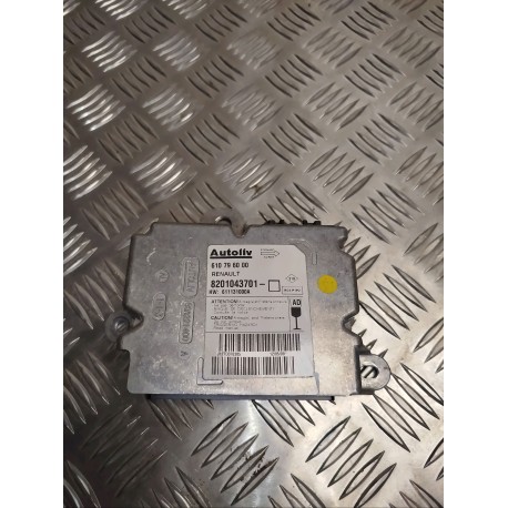 BOITIER AIR BAG RENAULT CLIO 3 1.5 DCI - 8V TURBO 2009